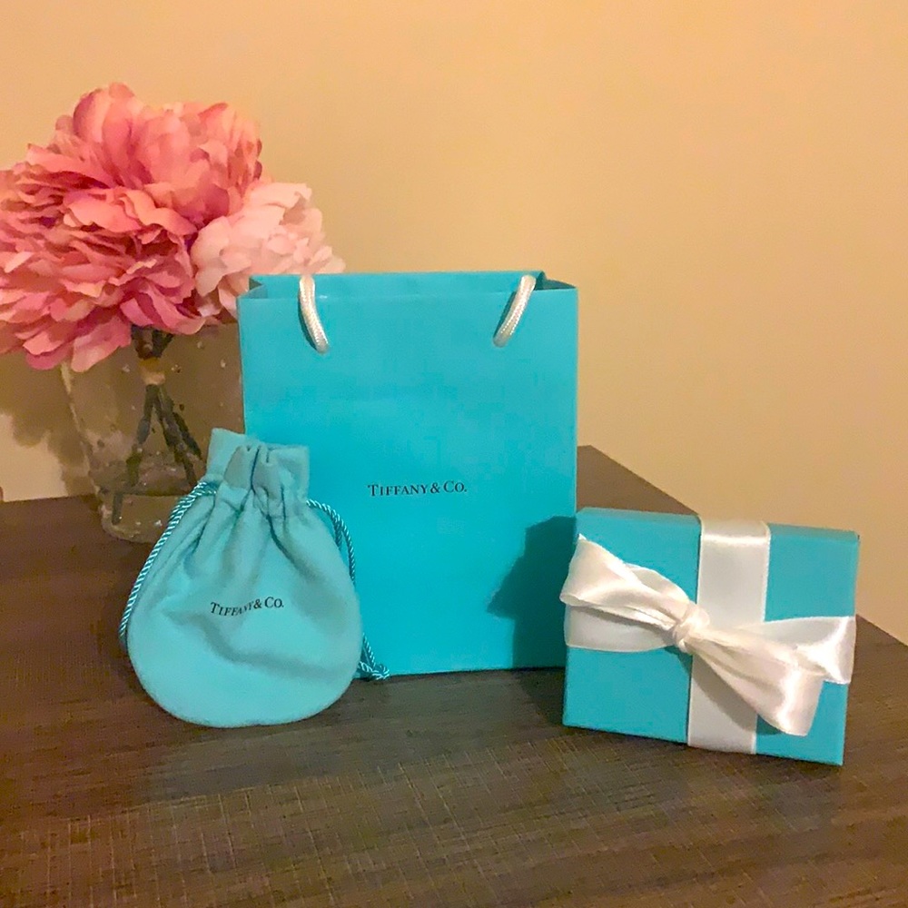 Tiffany box, bag and dust bag